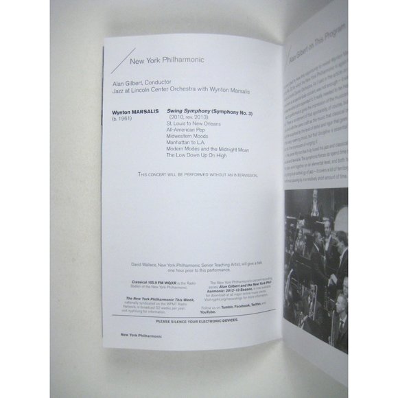 New York City Philharmonic Playbill June 1993 Lincoln Center Wynton Marsalis - Picture 6 of 10